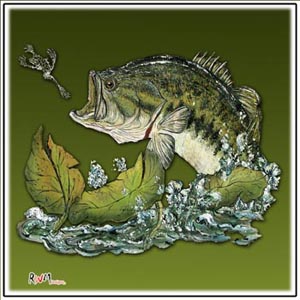 bass tournament tile art awards