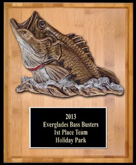 fishing tropies and fishing awards