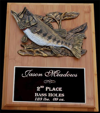 bass fishing tournament trophies, bass fishing tournament awards