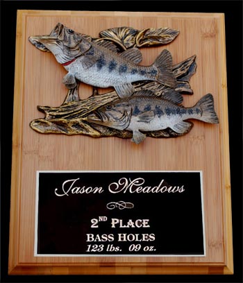 bass fishing tournament trophies, bass fishing tournament awards