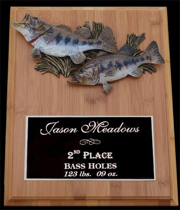 fishing tropies and fishing awards