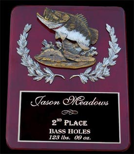 bass fishing tournament tropies and awards