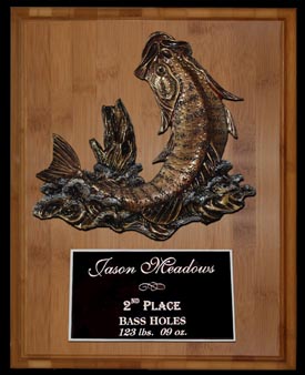 fishing tropies and fishing awards