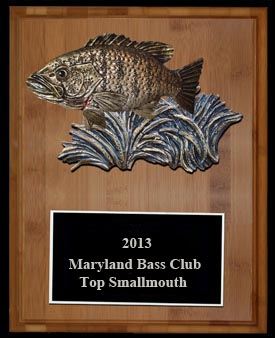 sculpted bass fishing trophies & awards